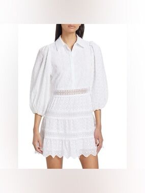 ALICE + OLIVIA Blakesley Jacquard Mini Dress NWT